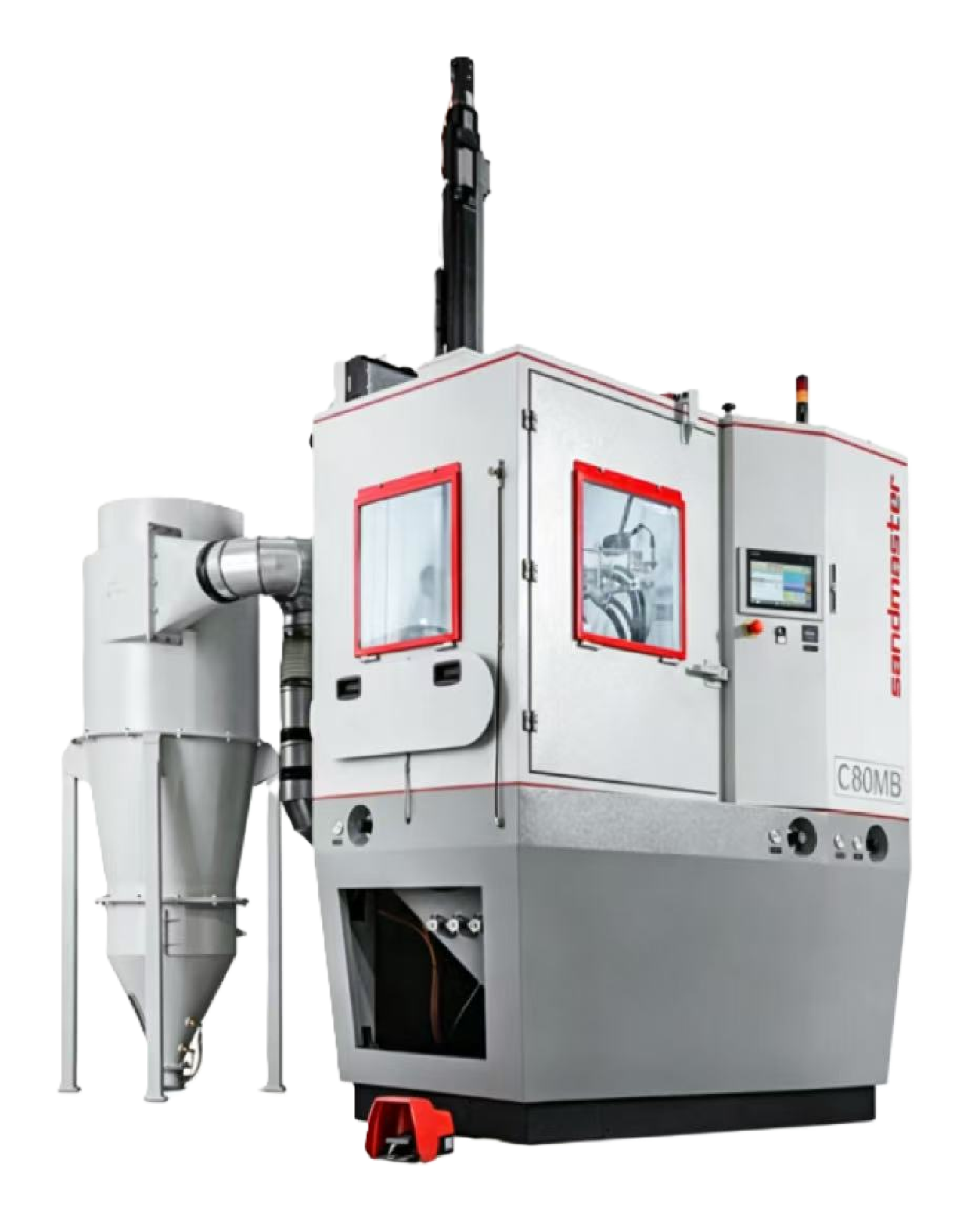 刀具自动化喷砂机